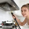 Handheld Steam Cleaner for Kitchen and Bathroom High Pressure Portable Steam Cleaning Machine with Multiple Brush Attachments and Long Hose
