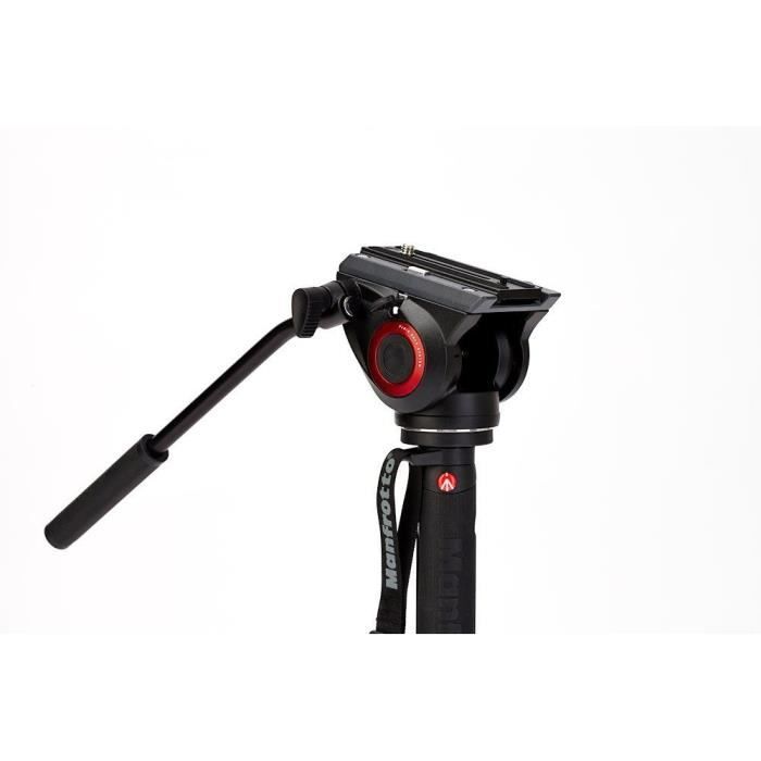 Monopode Vidéo MANFROTTO MVMXPRO500 avec rotule vidéo MVH500AH - Noir