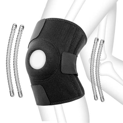 1Pcs Sports Kneepad Leg Knee Support Brace Wrap  Protector Compression Recover Pad Hiking Cycling Running Fitness Knee Pad