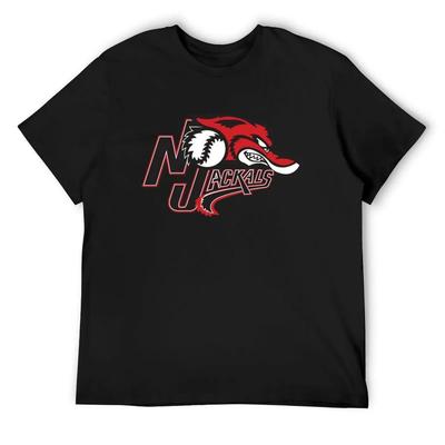 Koszulka New Jersey Jackals koszulki z grafiką luźne koszulki figurki anime top na lato męska odzież