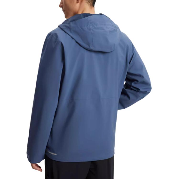 Columbia Hooded Logo Print Zipper Design Jacket Men jackets Blue WE0505-478