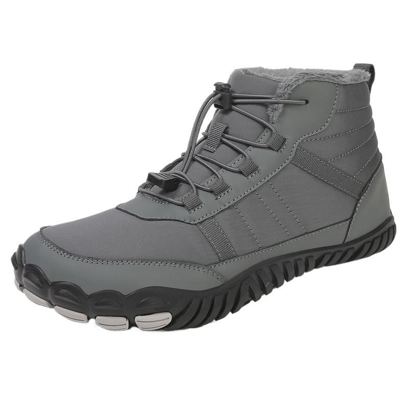 Wading Shoes Womens Mens Minimalist Winter Snow Boots Warm Ankle Booties with Arch Support Zero Drop Sole Wide Toe Box Zapatos