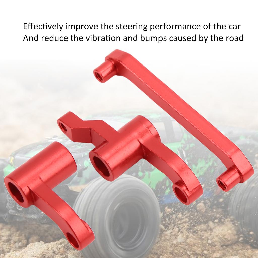 18109 Aluminum Alloy Steering Group Assembly Set for HBX 18859E 18858E 18857E 1Celsius18 RC Car