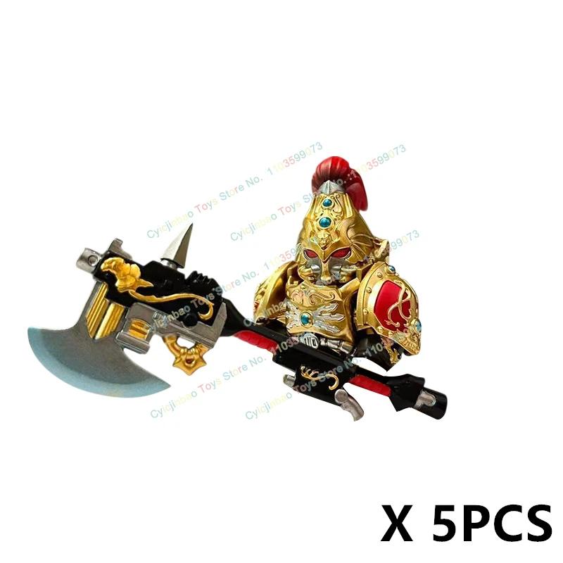 HOT Gold Army Knights Building Blocks Mini Action Figures Set Model Accessory Building Blocks Bricks Kids DIY Toys S115