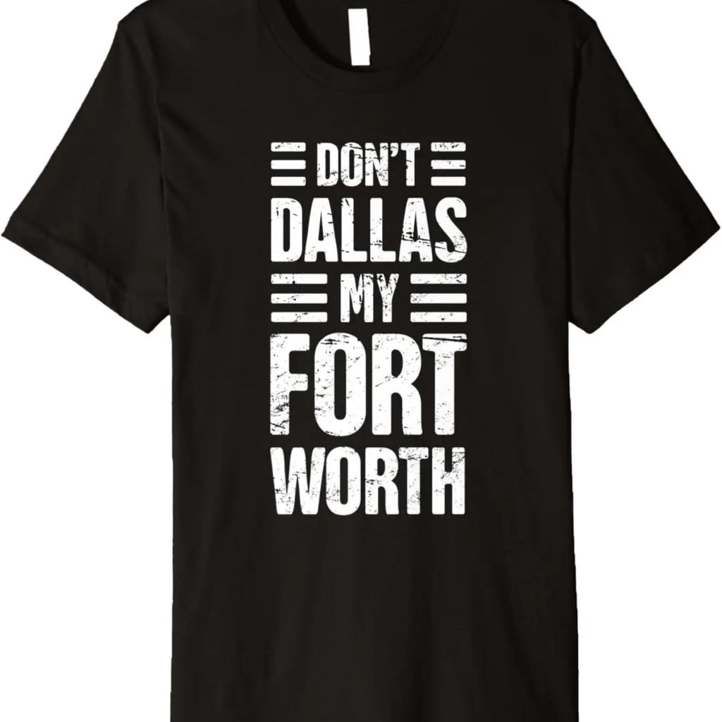 Distressed Texas Pride _ 817 Area Code - Fort Worth Premium T-Shirt