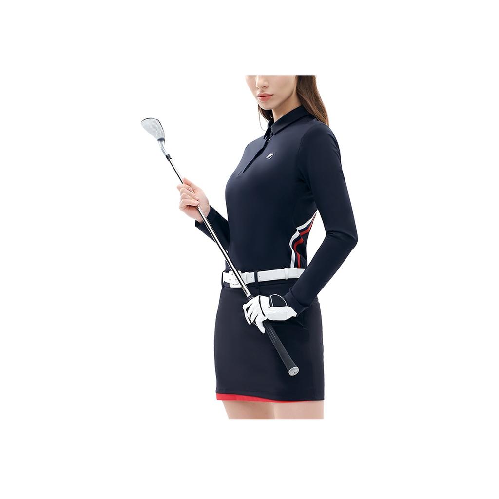 New FILA Athletics Polo Shirt Women's Legend Blue A11W215210F-NV