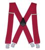 Men's 5 Cm Elastic Casual Polyester Suspenders with Clips