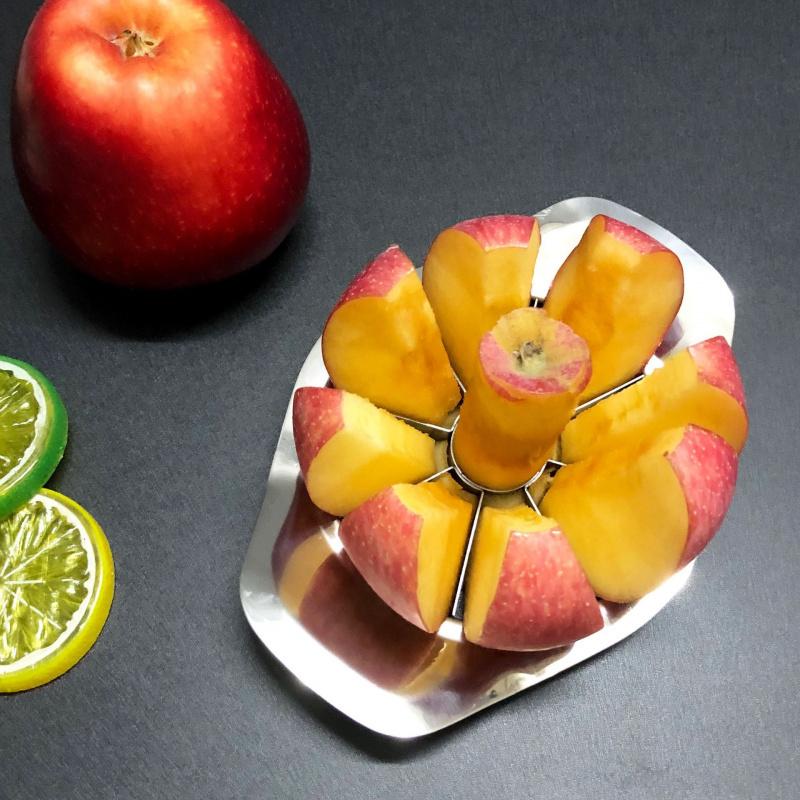 Kitchen Gadgets Stainle Steel Apple Cutter with Comfort Handle Fruit Divider Slicer Tool for Quick Cutting of Apples Other Fruit