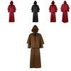 Medieval Renaissance 5-color Hooded Cloak For Halloween Cosplay