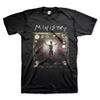 Ministry Industrial Metal Band T-Shirt 220gsm Schwarzes T-Shirt Kräftige MINISTRY Logo-Schriftzug Lockerer Schnitt Unisex Shirt für Männer Frauen