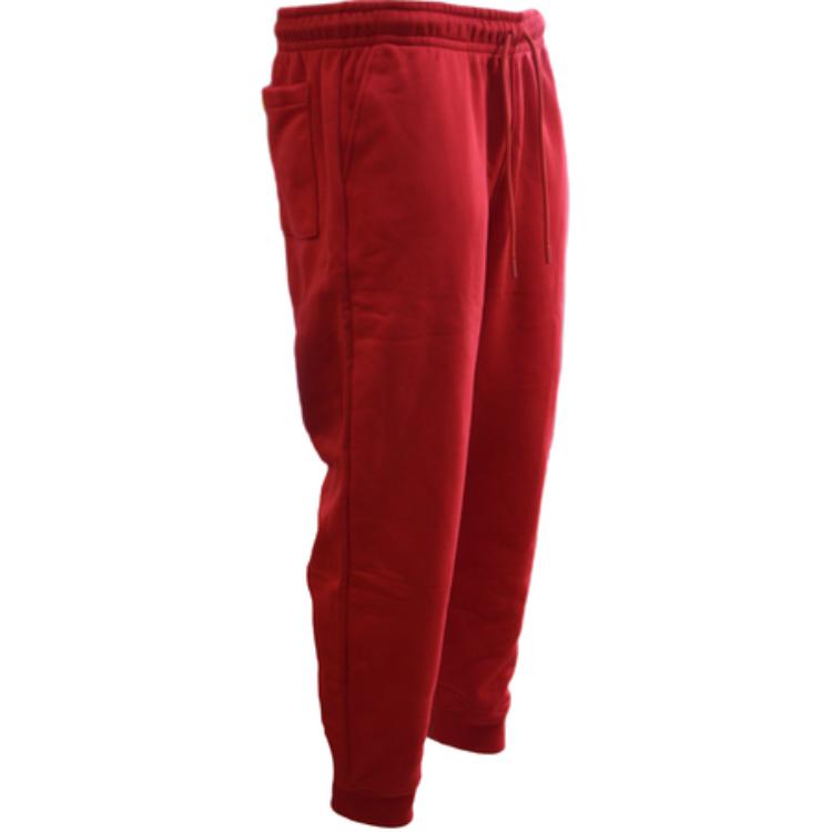 Jordan Essentials Solid Logo Drawstring Cuff Pants Men Bottoms Fitness-Red FJ7779-687
