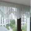 European Style Double Lace Lace Half Curtain Curtain Head Suitable for Balcony Bay Windows Windows Cabinets Daily Decoration