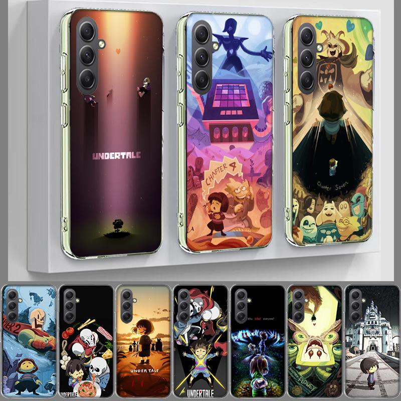 Chapter art Undertale Phone Case for Samsung A17 A37 A57 A07 A16 A26 A36 A56 A06 A02S A12 A22 A32 A52S A04S A14 A24 A34 A54 A03