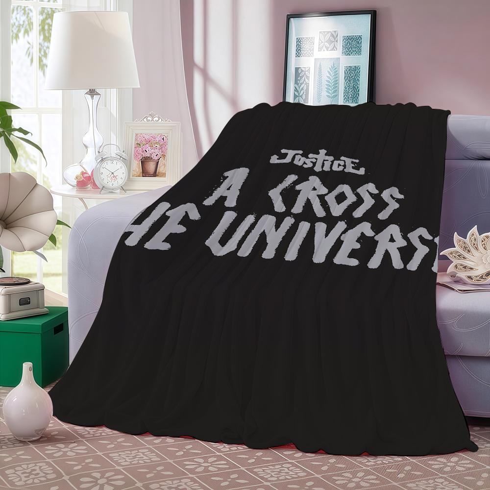 Band J-Justice Hyperdrama Hot Album Blanket Warm And Soft Suitable For Bedroom Living Room Sofa Bed Office Travel Camping 75x90cm