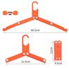 Portable Tri-fold Camping Clothes Hanger