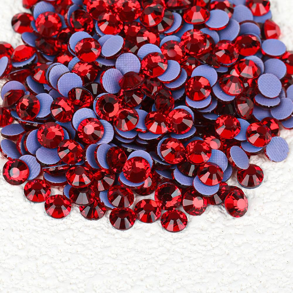 Weichen, Bază din Plastic de Înaltă Calitate Leave-In Diamante Colorate, Diamante pentru Manichiură, Autocolante Rotunde din Cristal pentru Bricolaj, Accesorii Bijuterii cu Diamante