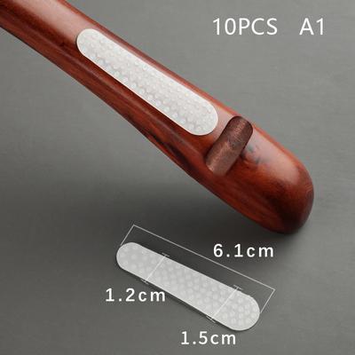10 Stück Kleiderbügel Anti-Rutsch-Streifen Mantel Anti-Rutsch-Streifen Anti-Shedding Kleiderschrank Griffe Kunststoff Kleiderbügel Clip Silikon
