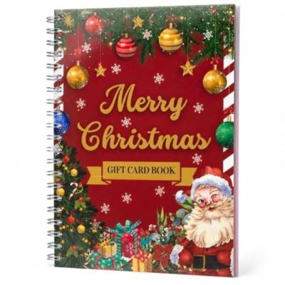 Lightweight Christmas Gift Card Book Card Sleeves Greeting Card Album College Student Holiday Gift