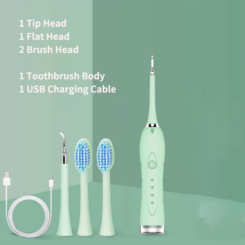 Electric Sonic Toothbrush Dental Teeth Cleaner 4 Modes Dental Scaler Calculus Tartar Remover Stone Removal for Tooth Whitening