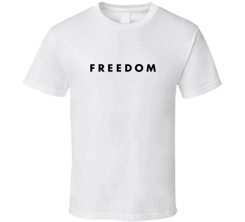Freedom Charlie Kirk White T Shirt BESTSELLER M