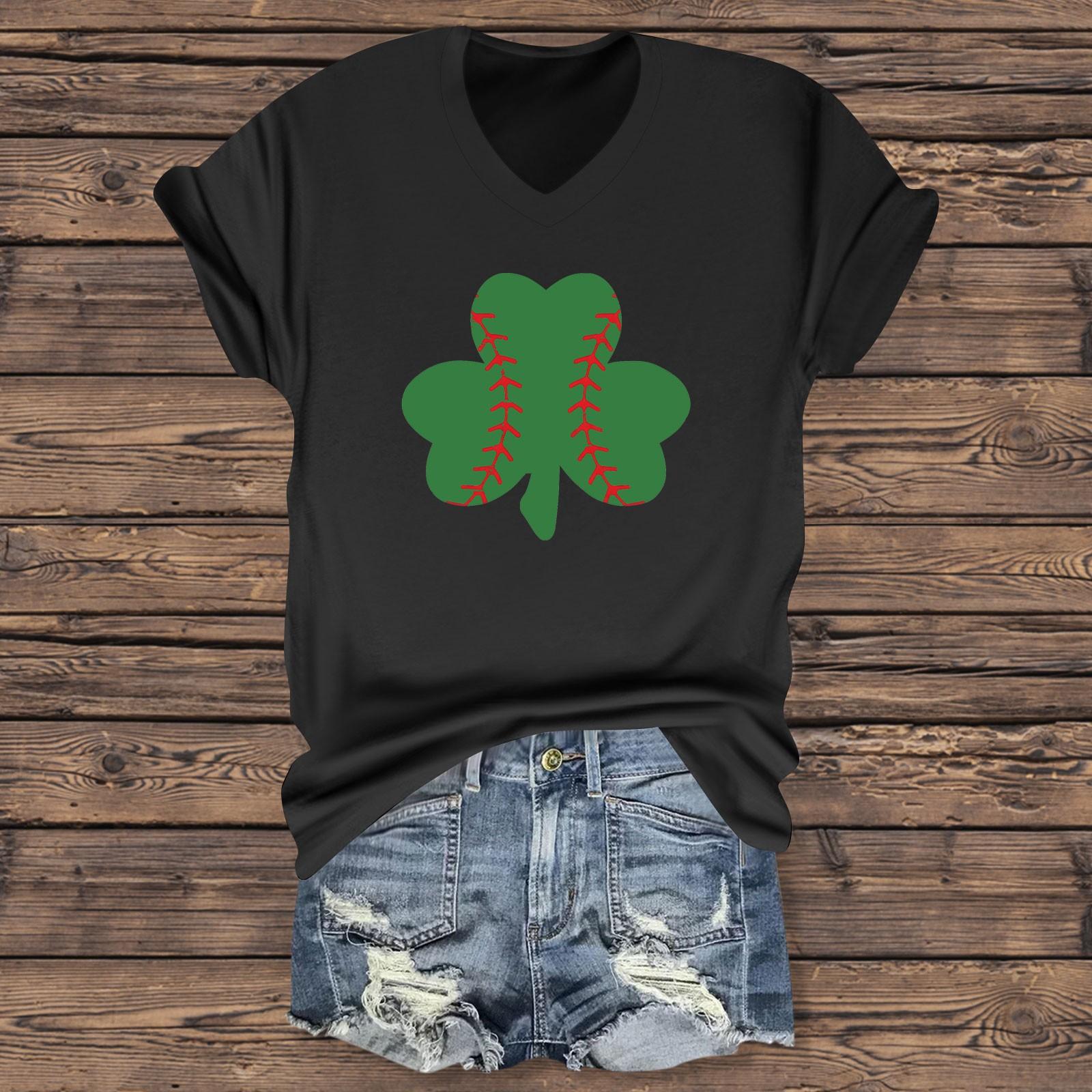 

Женская мода повседневный топ с V-образным вырезом и короткими рукавами плиссированный топ с короткими рукавами XL зелёный