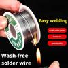 Hochreiner Edelstahl Kolophoniumkern Lötdraht Universalschweißung Kupfer Nickel für Feuerzeug/Lötkolben