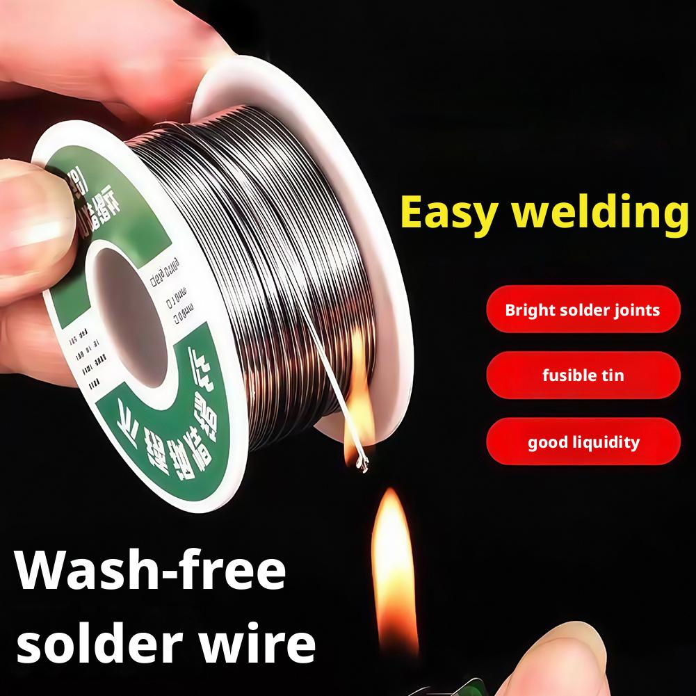 Hochreiner Edelstahl Kolophoniumkern Lötdraht Universalschweißung Kupfer Nickel für Feuerzeug/Lötkolben