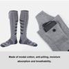 Winter Heating Socks Anti-Cold Electric Heated Socks Men Thermal Heated Foot Warmer Fast Heating for Outdoor Camping Ski Sports