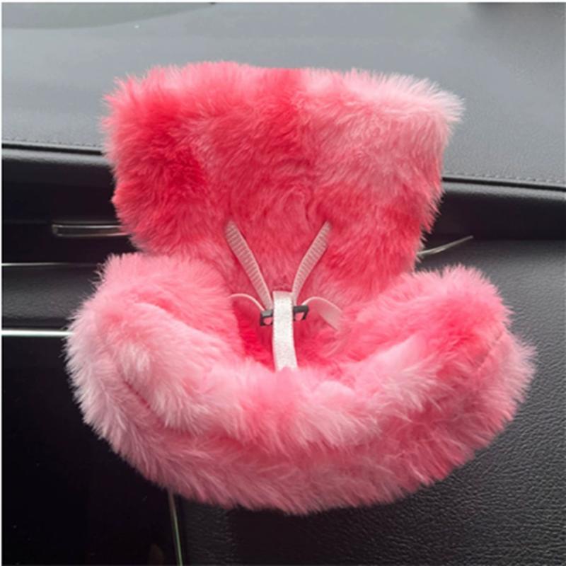 15-17cm Car Doll Seat For Labubu Doll Safety Seat Cute Doll Air Outlet Aromatherapy Decoration Car Interior Decoration