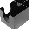 Coffee Station Organizer Acrylic Desktop Storage Box For Countertop Home Cafe Tea Bag Holder Straws Sugar Bags Container