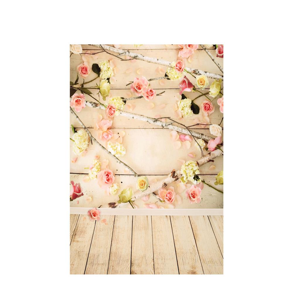 Three-dimensional Wooden Floor Backdrop for Party,Studio Props&Photo Booths,Weddings,Indoor/Outdoor Decor,Wall Tapestry