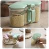 Nowy pojemnik na pieprz do użytku domowego Garnek do przechowywania soli i przypraw Narzędzie do gotowania Pulpit Słoma pszenna Trwała przyprawa