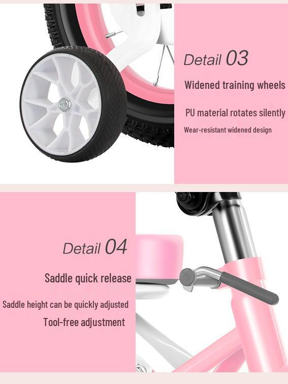 Princess Multi-Spec Children's Bicycles: 12-18 Inch Bikes for Ages 3-6