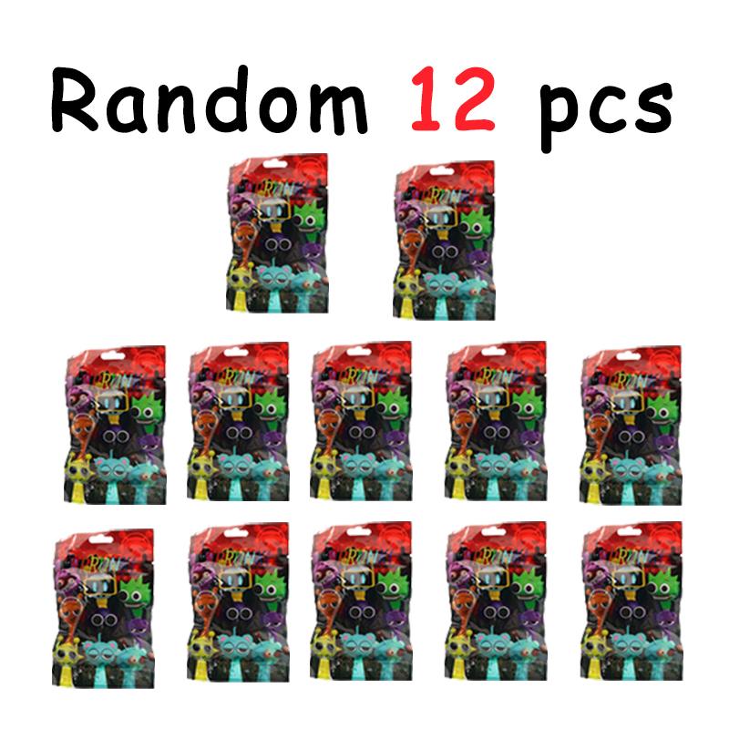 Іграшки Фігурки Sprunki з ПВХ 7 см Sprunki Incredibox Фігурки Дії Колекція Модель Лялька Іграшка для Дитини Подарунок на День Народження Різдво