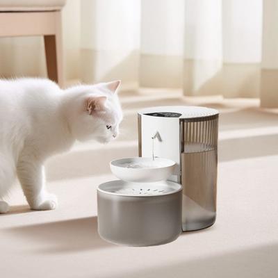 3L Automatická fontána na vodu pre domáce zvieratá Inteligentný bezdrôtový dávkovač vody pre domáce zvieratá s pretečením Bezfiltračný systém separácie odpadovej vody Miska na vodu pre mačky a malé psy