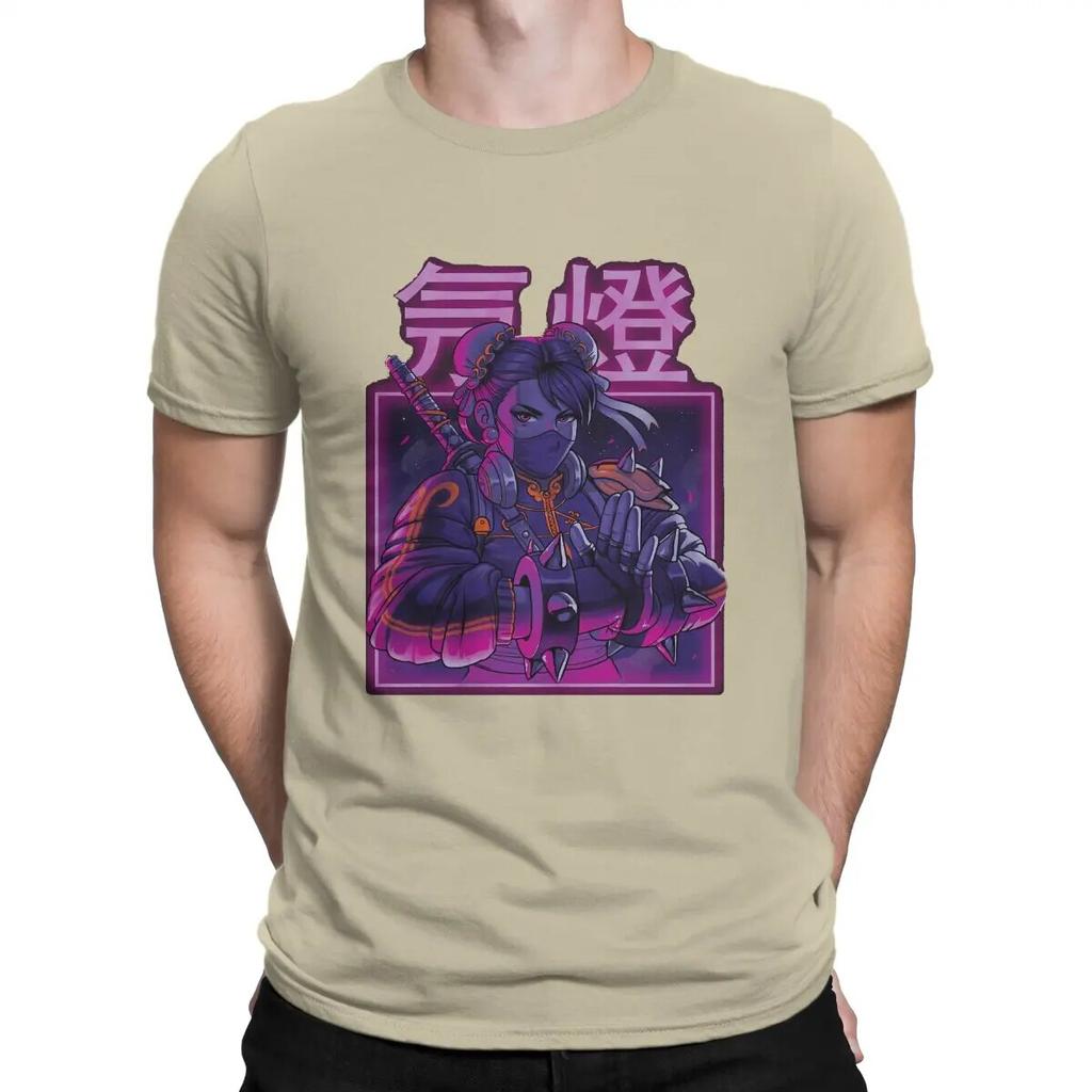 Street Fighter Unisex TShirt Chun Li Neon Spring Fashion T Shirt Harajuku Streetwear New Trend