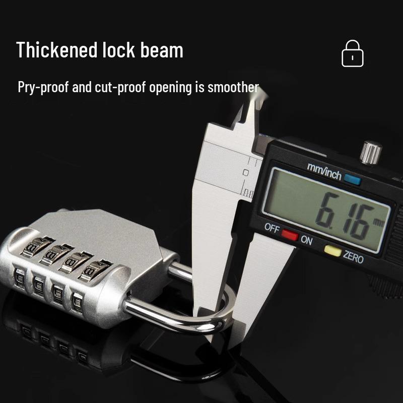 Waterproof Combination Padlock for Home, Outdoor, Suitcase, and Dormitory Lockers