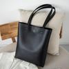 [goodspoon] Women's Vertical Tote Bag, Handbag, Durable Fabric, Stylish, Simple, Lightweight, A4 Size, Commuting, School, Cute, Casual, Unisex,