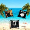 S-Satanic W-Warmaster Band cushion cover Home Office Convenient Nordic Simplicity Hit With Zipper Cushion Cover