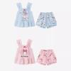 Kuromi Girls' Summer Pajama Set - Camisole & Shorts Two-Piece Homewear