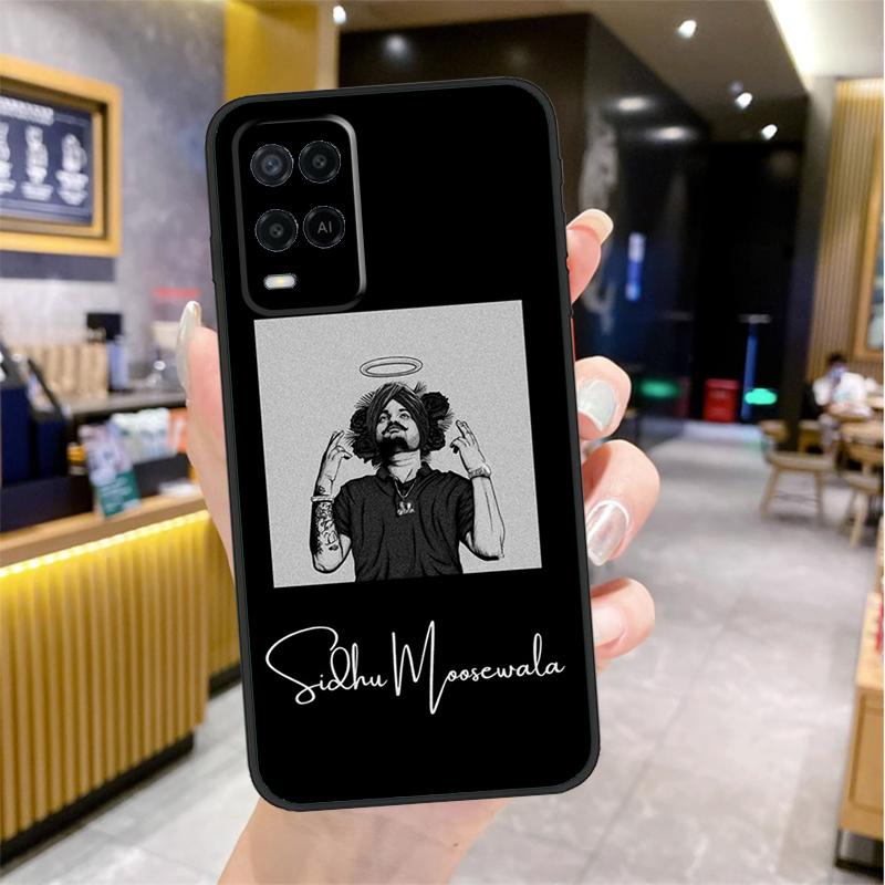 Sidhu Moose Wala Case For Oppo A5 Pro A15 A17 A57 A77 A60 A80 A40 A18 A38 A58 A78 A98 A96 A76 A16 A94 A74 A54