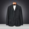 Mens Relaxed Fit Casual Denim Blazer Jacket Lightweight