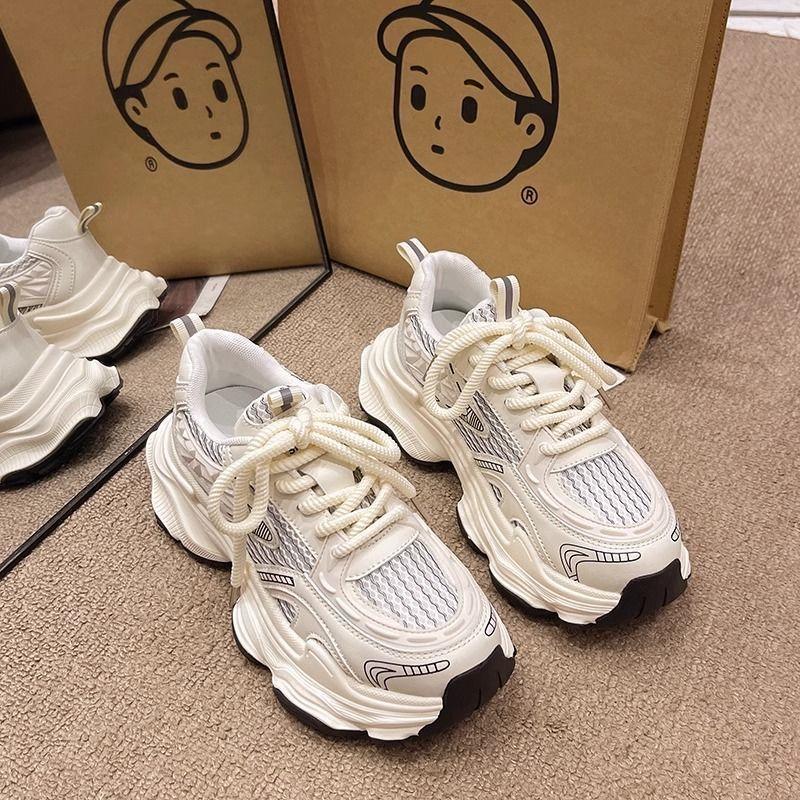 

Spring and Autumn Dad s shoes mesh surface, small man looks tall and thin, thin style, high value, versatile, breathable, not stuffy feet, non-slip 35