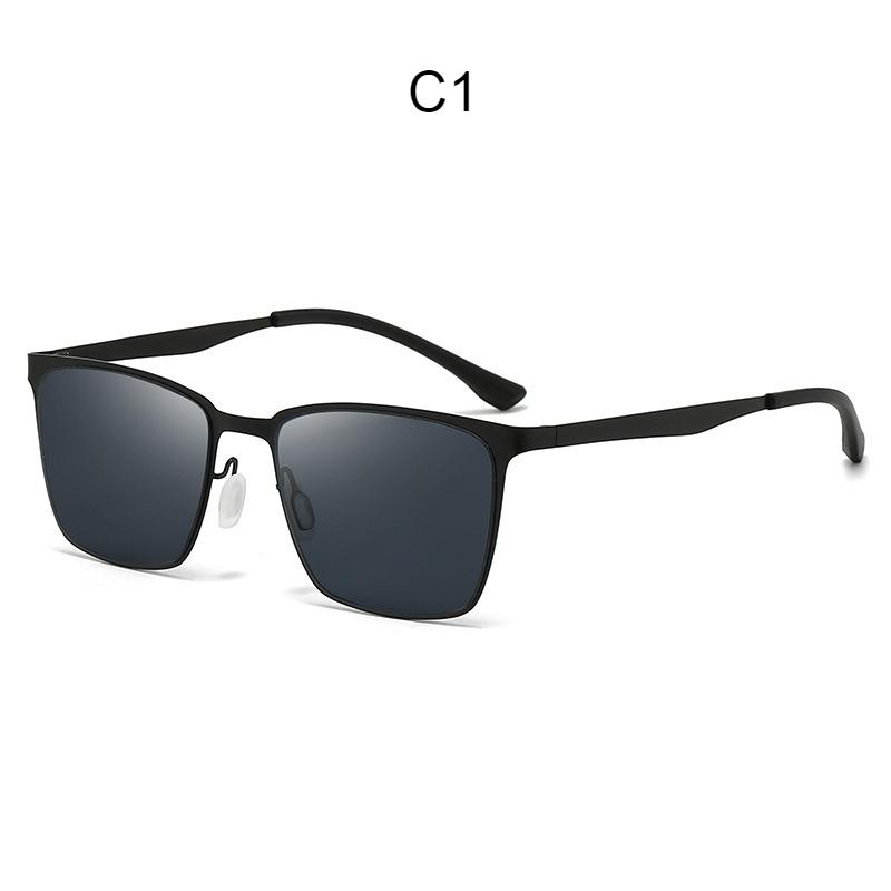 Men's sunglasses, new box ultra-light sunglasses, driving fishing anti-UV sunglasses.