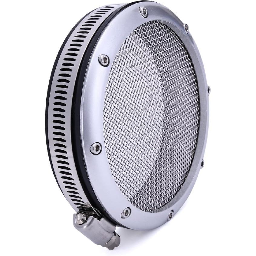 3.5" Turbo Inlet Grill Protector Guard Turbocharge Screen Mesh Air Filter Turbo Intake Filter Cover (89mm (3.5 inch))