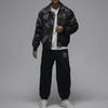 Jordan X PSG Collaboration SS24 Paris Saint-Germain Allover Print Casual Long Sleeve Jacket Men Jacket Black FN5321-010