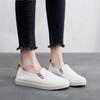 Women's Breathable Hollow Cloth Shoes - Spring/Summer 2025 Flat White Versatile Soft Sole