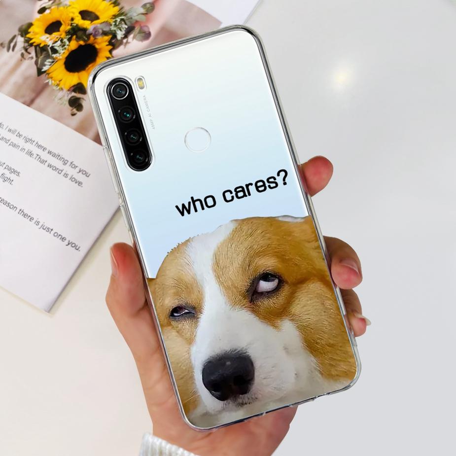 For Xiaomi Redmi Note 8 Case Note 8T Luxury Painted Cover Clear Silicone Phone Case For Redmi Note 8 Pro Note8 Note8T Soft Shell
