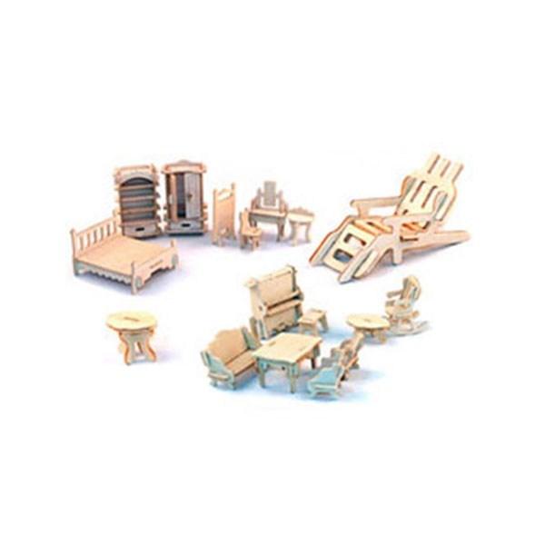 

Juwan Company Miniature Furniture Three dimensional Puzzle korea 3d Puzzle