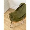 Thickened warm scarf women's winter versatile wool scarf soft waxy lengthened new shawl sense of quality